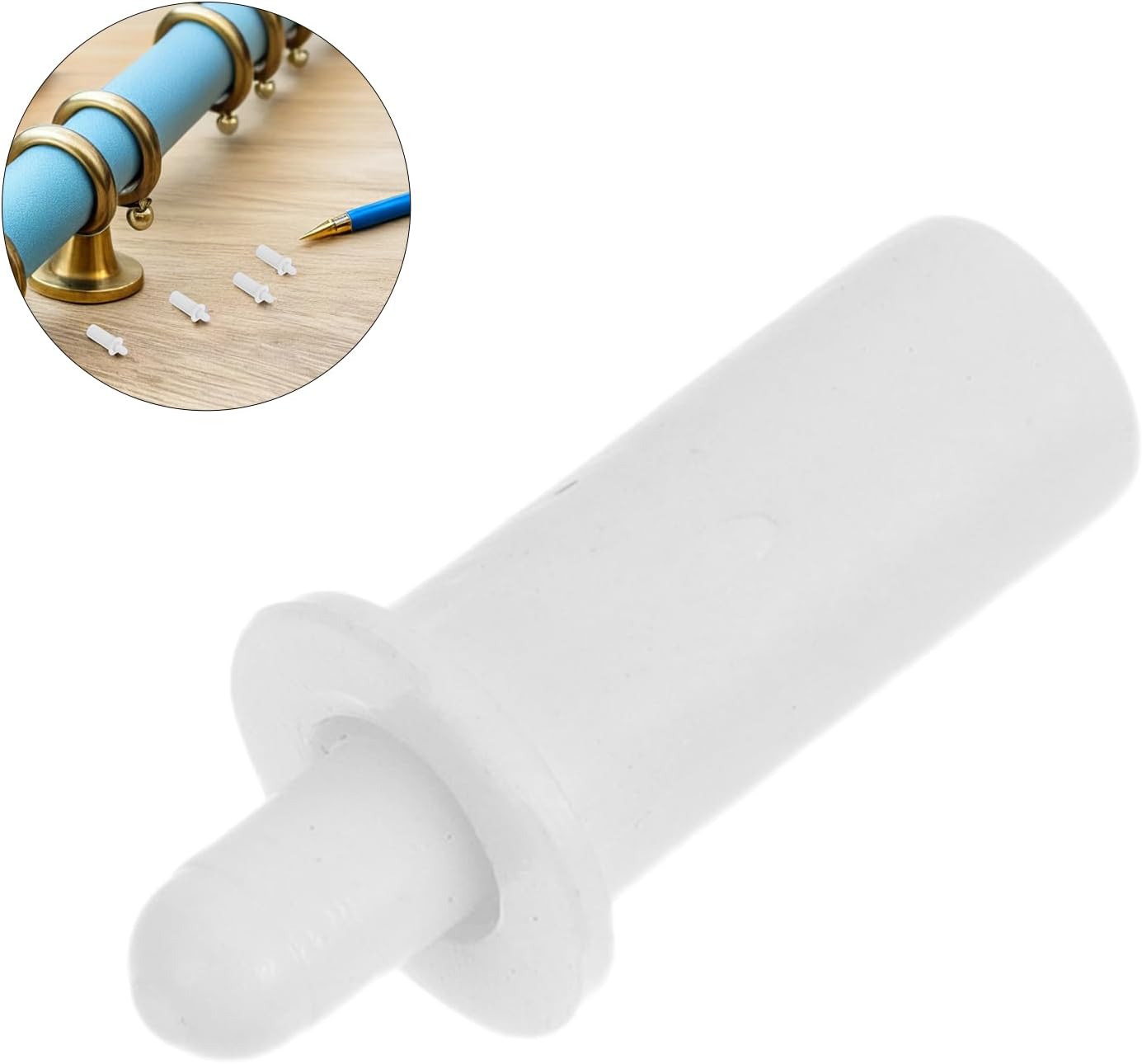 Ciieeo Lot De 20 Goupilles à Ressort De Réparation Pour Lamelles De Stores, Loquets à Ressort Robustes En Acier, Fixation Pour Volets De Fenêtre, Kit Quincaillerie Compatible
