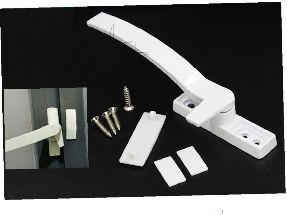Window Replacement White Handles Left And Right Window Hardware Zinc Alloy Door Handle