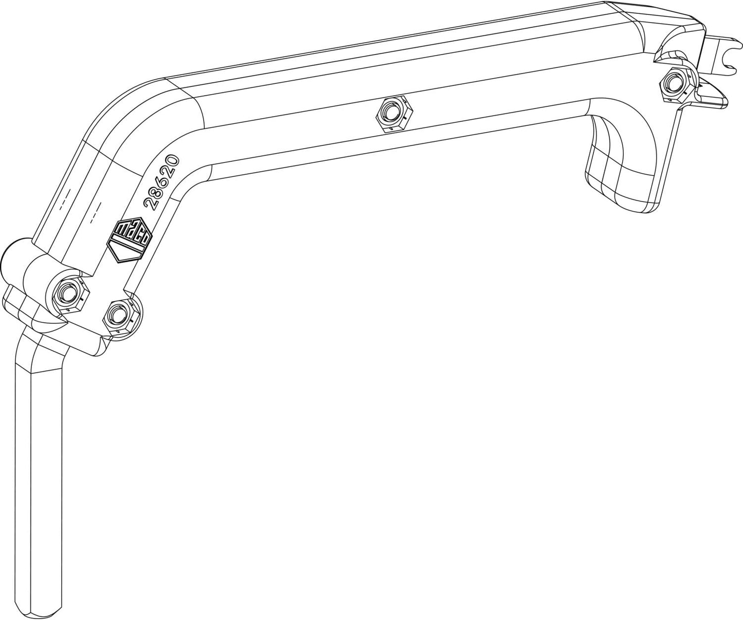 MACO Scissor Bearing Wrench (28620)