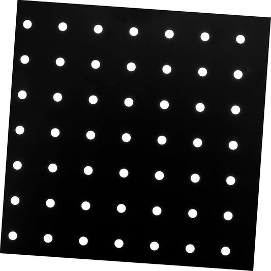 Gatuida Perforated Metal Wall Sign Garage Tool Organizer Heavy Duty Multi-Hole Easy To Install Wall Space