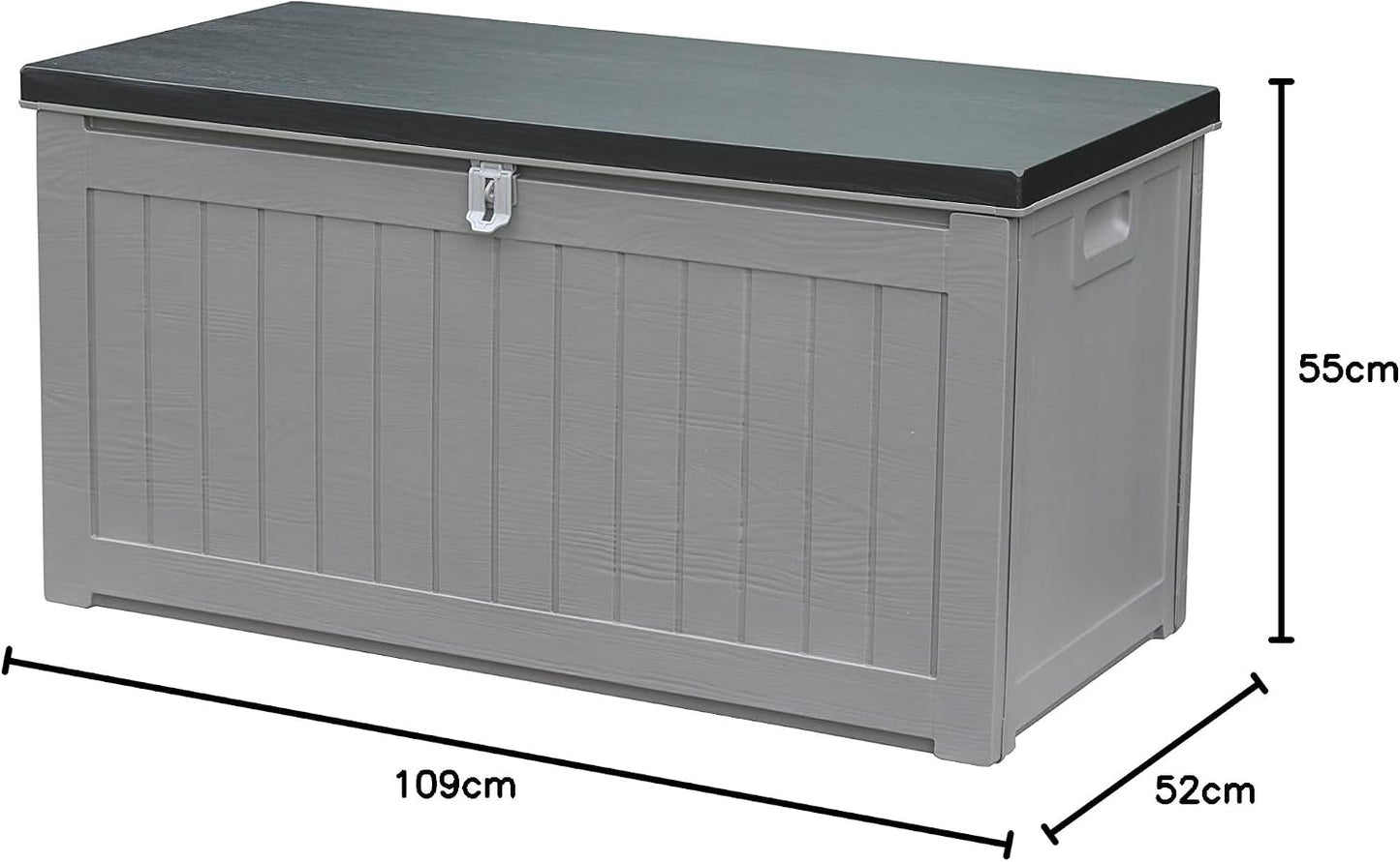 Linea Garden Friend Coffre En Plastique 270 L Dimensions 109 X 52 X 55 H Cm