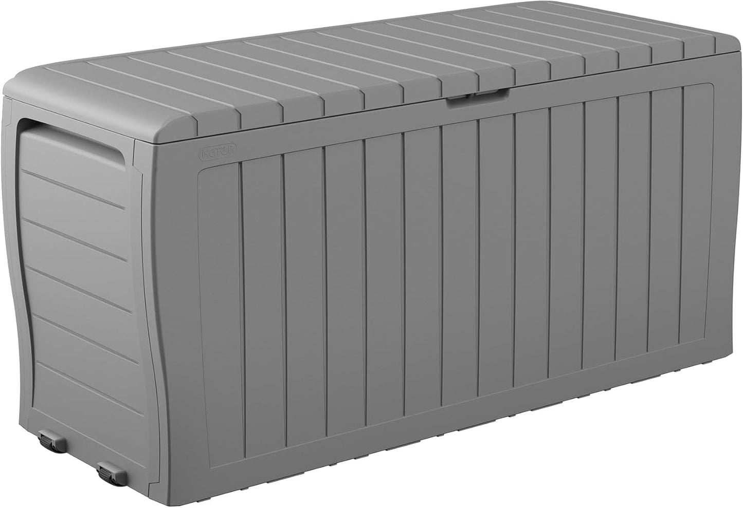 Keter Marvel Plus 71-gallon Toutes Saisons Extérieur Du Pont De Stockage Box – Espresso Marron Marron