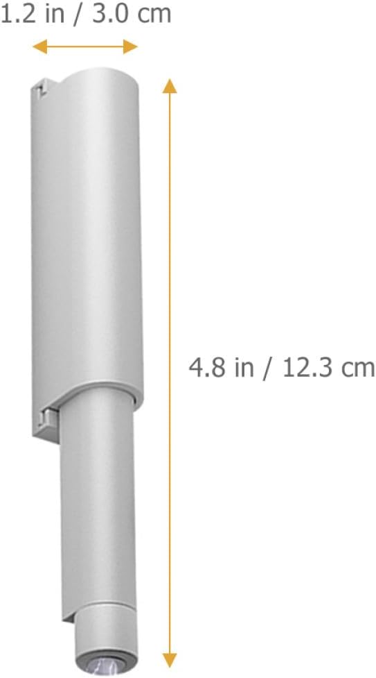  Healvian Loquets Magnétiques Et Protection Les Chocs En Abs Pour Armoires 3 Pcs Amortisseur à Ouverture Par Poussée, Installation Simple De 2,5 Mètres Pour Portes De Placard