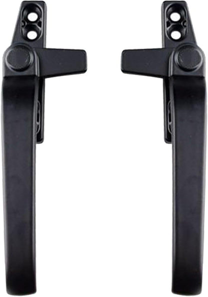  Window Handle, Replacement Aluminum Alloy Window Casement Handle, Right/Left Window Handle, Window Lock Handle, Window Hardware Kit