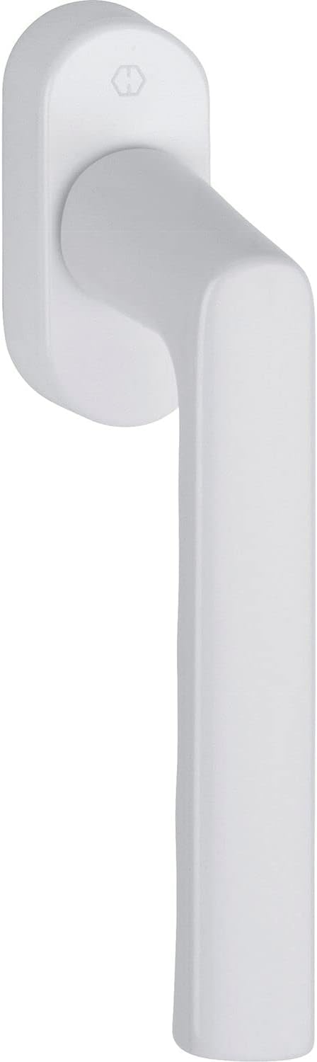  OD Hoppe Hamburg Aluminium Window Handle, White