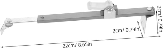  Housoutil Loquet De Fenêtre Pivotant Limiteur De Fenêtre Remplacement Charnières Armoire Quincaillerie Sangles Sécurité