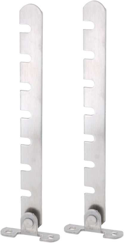  Lot De 2 Butées Réglables En Acier Inoxydable Pour Régler L'ouverture, Installation Facile Du Matériel De Fenêtre