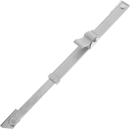  Cabilock Tige Télescopique Quincaillerie De Fenêtre En Alliage D'aluminium Support Réglable Argentée Pour Fenêtres à Battant Pour Maison Et Bureau