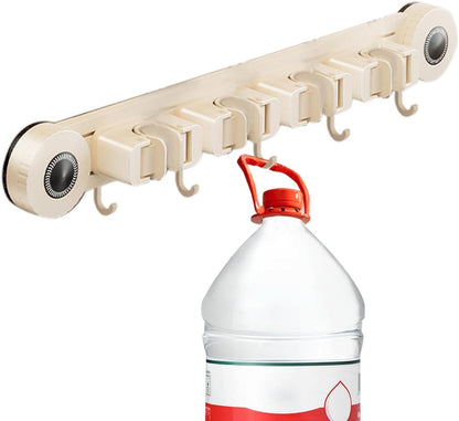  Support Serpillère Mural | Rack Mural Utilitaire Ventouse Robuste Et Antirouille - Organisateur D'Outils De Nettoyage Domestique - Pour Maison, Bureau, Appartement, Chambre, Salon Et Salle De Bain
