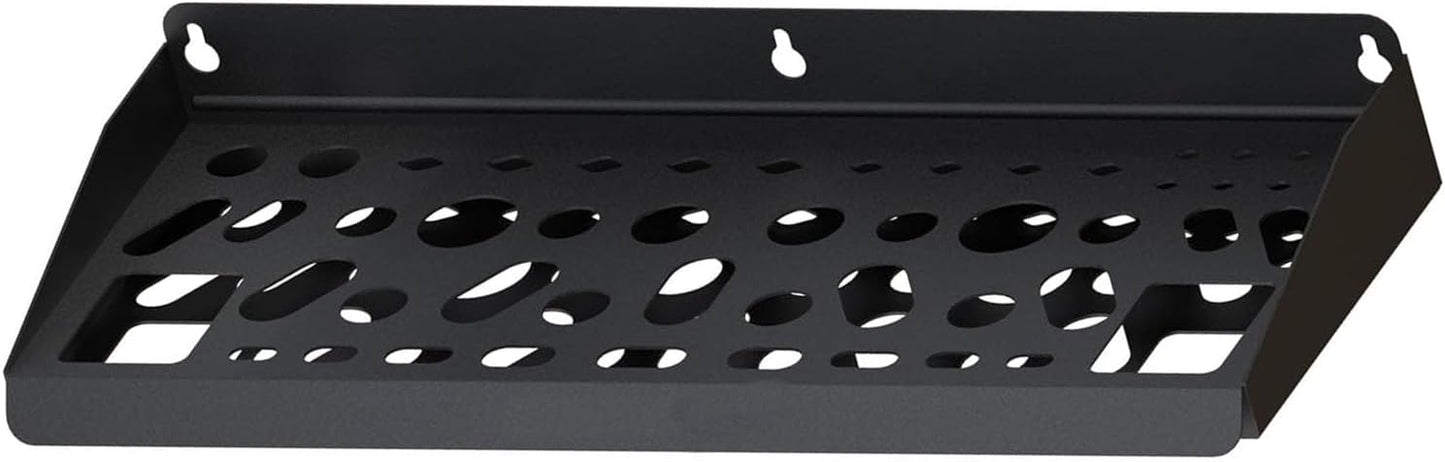 Étagère De Rangement Murale à 51 Trous En Acier Carbone Robuste Pour Outils Et Accessoires