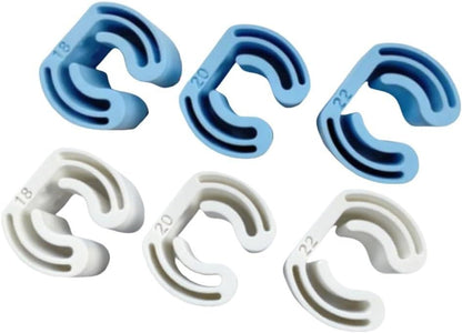  Lot De 3 Supports Muraux Pour Balai Et Serpillère - Gain De Place - Organiseur De Rangement Pour Cuisine, Salle De Bain, Garage, Jardin - Cintre En Plastique Bleu Et Blanc (bleu)