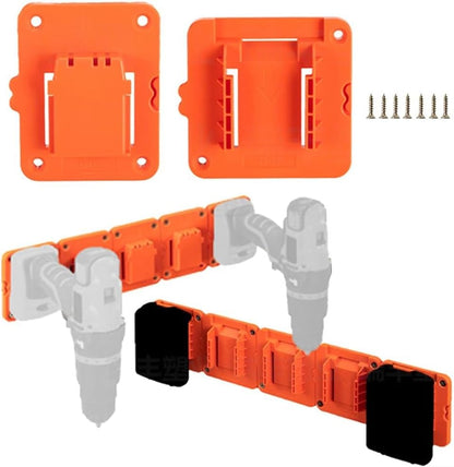  Lot De 5 Porte-outils Muraux Pour Perceuses Et Batteries 20 V Pour Outils électriques Sans Fil, Utilisation Durable