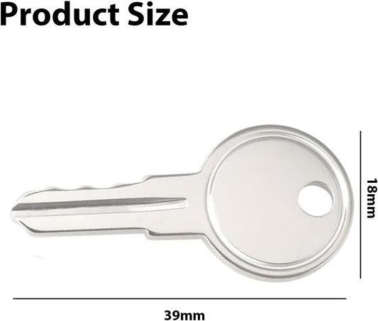  Universal UPVC Window Handle Keys Replacement For Yale Securistyle Virage Window Locks, Compatible With UPVC Window Handles And Most Keys