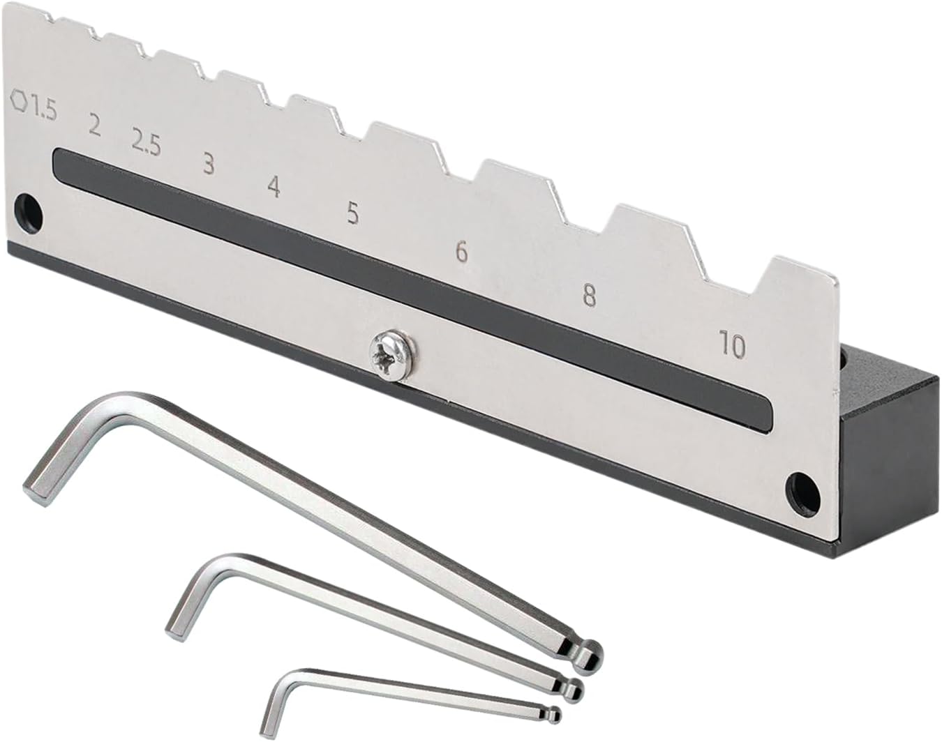  Organiseur De Clés Hexagonales – Étagère Murale – Peut Contenir 9 Outils – Support De Clé Hexagonale En L, Pour Bureau, Construction, Mécanicien, électricien, Plomberie