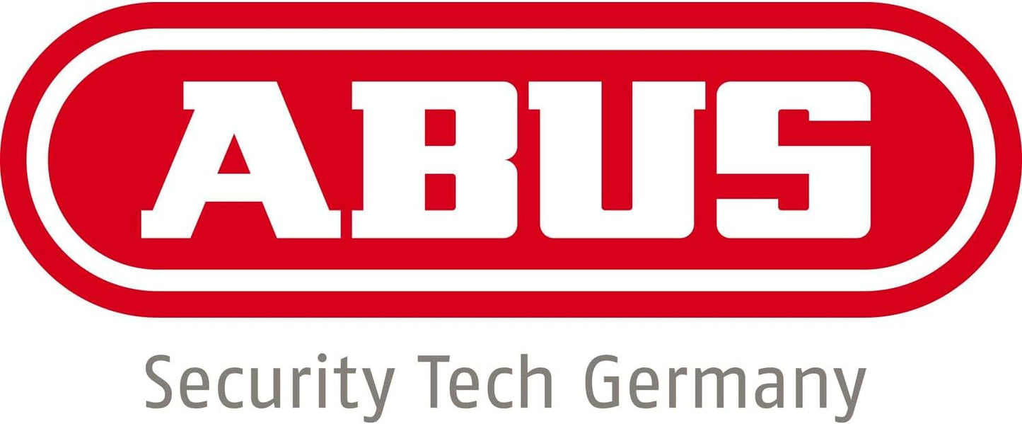  ABUS FAS101 Window Hinge Latch - Extra Lock For Hinges - Security Level 10 - 24490 - Brown