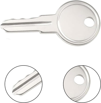  Universal UPVC Window Handle Keys Replacement For Yale Securistyle Virage Window Locks, Compatible With UPVC Window Handles And Most Keys