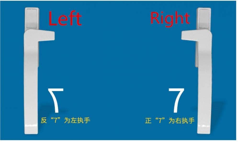  Window Replacement White Handles Left And Right Window Hardware Zinc Alloy Door Handle
