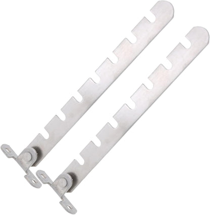  Lot De 2 Butées Réglables En Acier Inoxydable Pour Régler L'ouverture, Installation Facile Du Matériel De Fenêtre