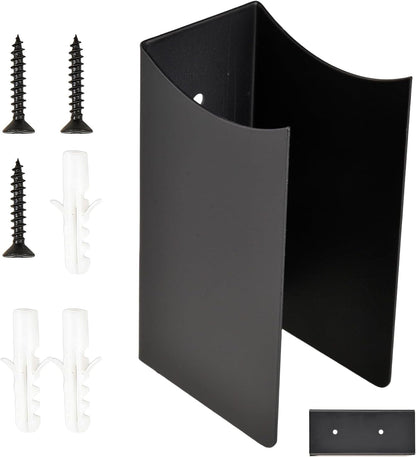  Support De Balai Mural Pour Balais Et Serpillières - Étagère De Rangement De Garage En Métal,Solution De Rangement Pour Balais,Applicable à L'appartement Sous-sol Extérieur Jardin Maison Cuisine Et