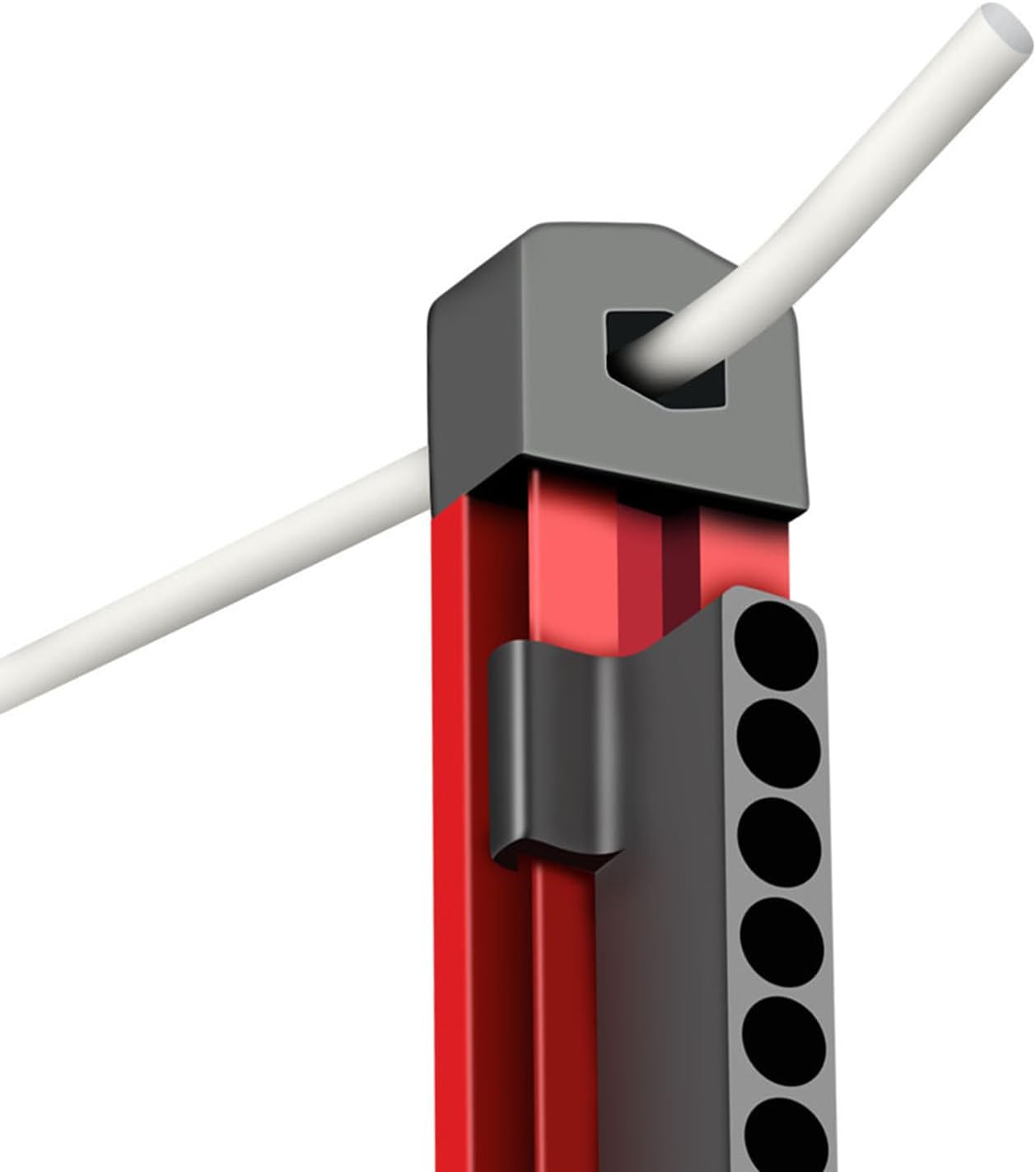  Support Magnétique Pour Embouts De Tournevis, Support Mural à 40 Emplacements Avec Construction Robuste, Station De Rangement De Douilles, Support à Outils électriques Avec Design Sûr, Rangement
