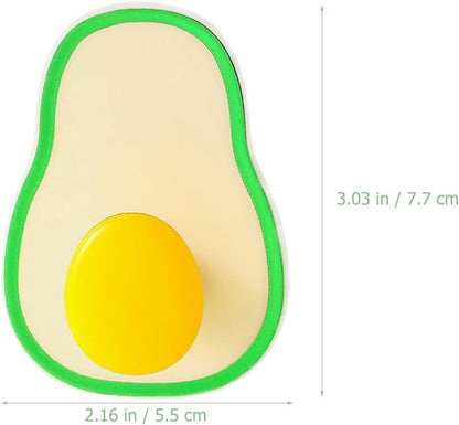  Jojofuny 8pièces Muraux Autocollants Avocat Lot De Adhésifs Pour Salle De Bain Cuisine Et Rangement Sans Perçage Et Facile à Installer