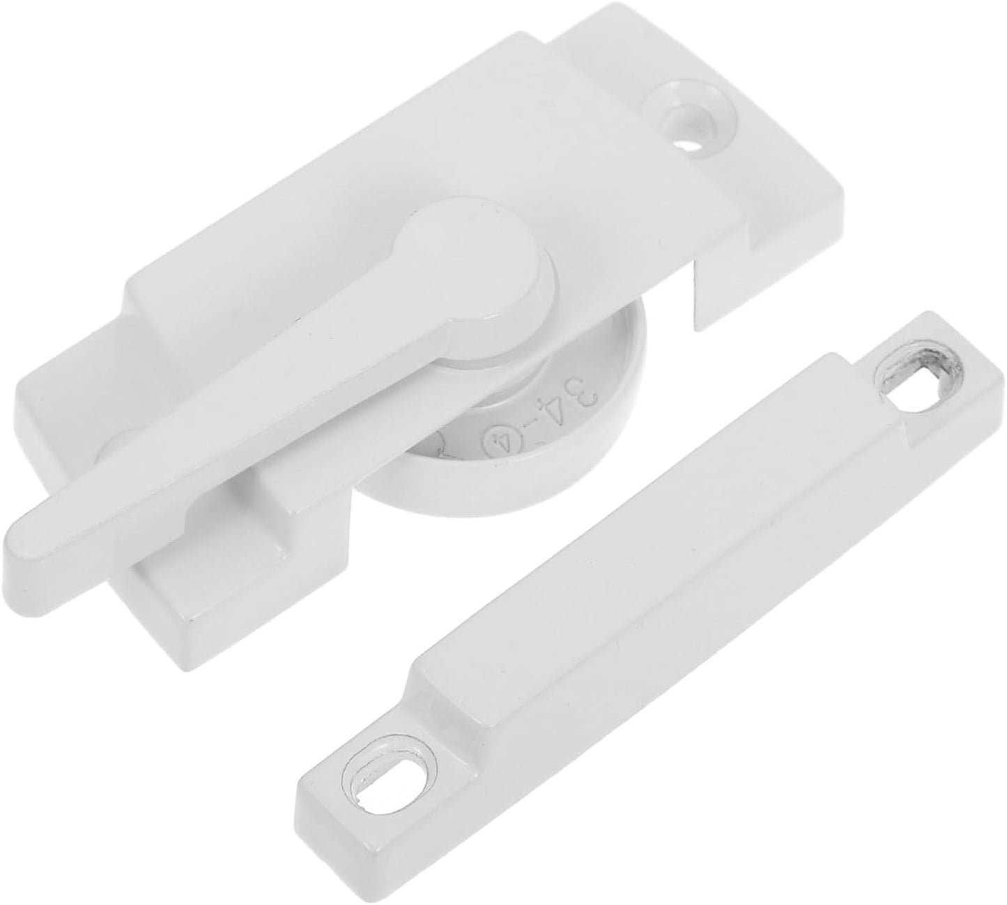  Gatuida Serrure Lune Pour Fenêtres Coulissantes Doubles Verrou Ajustable Antieffraction De Quincaillerie Pour Fenêtres Verticales Et Horizontales Protection Pour Maison