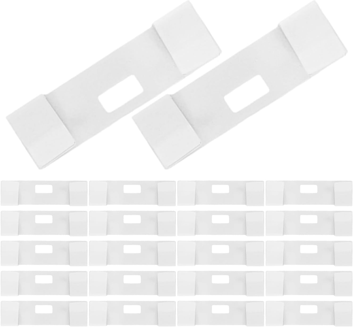  Ciieeo 25 Pièces Lot De Clips De Fixation Compatibles Avec Lames De Stores Pour Stores Verticaux Accessoires De Réparation Robustes Métal Pour Fenêtres Et Rideaux