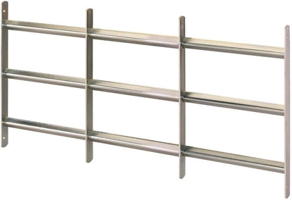  Alberts 553685 Venlo Window Grille, Extendable | Electro-Galvanised Blue | 300 X 700-1050 Mm