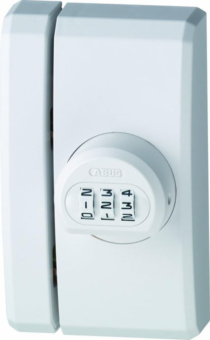  ABUS FTS106 Additional Window Lock - Window Lock With Digital Code Individually Adjustable - Security Level 10 - 26118 - White