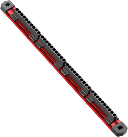  Support Magnétique Pour Embouts De Tournevis, Support Mural à 40 Emplacements Avec Construction Robuste, Station De Rangement De Douilles, Support à Outils électriques Avec Design Sûr, Rangement