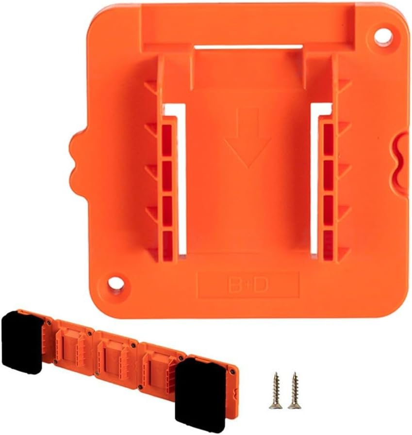  Support De Batterie 20 V Pour Batteries LBXR20 LB20, Support De Rangement Mural Pour Outils électriques, Gain De Place, Atelier, Station De Garage, Jaune (8 Pièces)