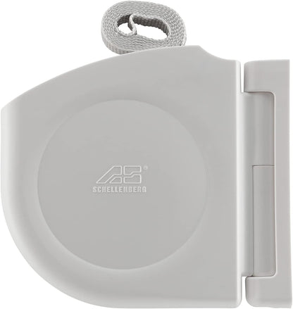  Schellenberg 50156 Design Mini Roller Shutter Strap With 14 Mm X 5 M Strap And Wall Bracket, White