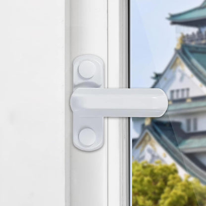  Verrou De Sécurité Pour Fenêtre – Serrure De Sécurité Pour Porte Coulissante – Robuste En D'aluminium Pour La Prévention Des Cambriolages, Sécurité Des , Maison