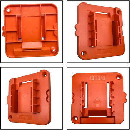  Support De Batterie 20 V Pour Batteries LBXR20 LB20, Support De Rangement Mural Pour Outils électriques, Gain De Place, Atelier, Station De Garage, Jaune (8 Pièces)