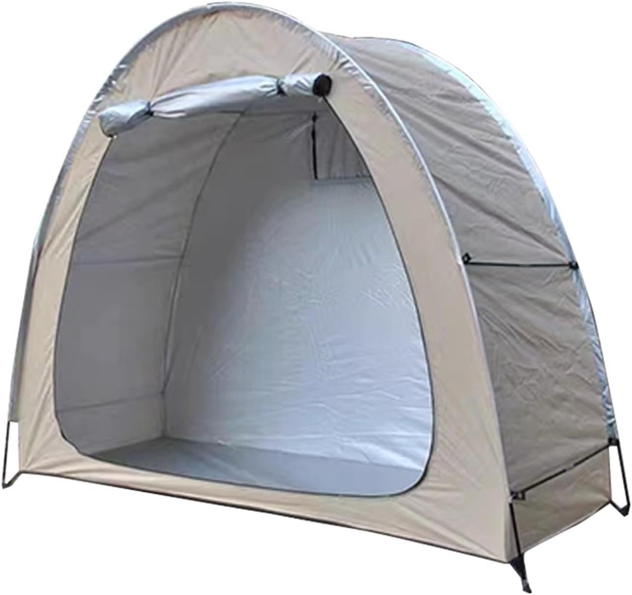 GENERIC Abri De Rangement Pour Vélos, Housse Imperméable Pour Vélos - Garage De Rangement Extérieur Portable Pour Motos, Outils De Jardin Et Tondeuses à Gazon - Dimensions : 200 X 80 X 165 Cm