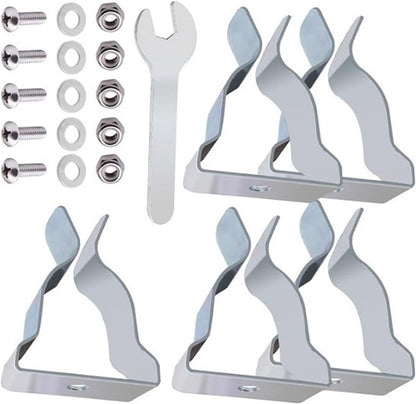 Lot De 5 Kits De Quincaillerie De Fenêtre Pour Puits De Fenêtre - Clip De Rechange Pour Ressort Durable