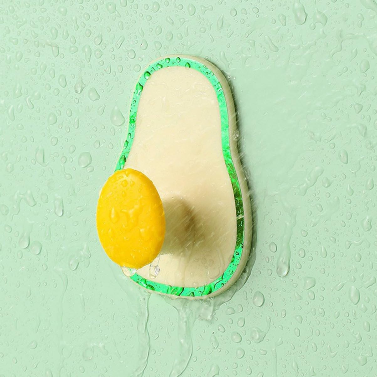  Jojofuny 8pièces Muraux Autocollants Avocat Lot De Adhésifs Pour Salle De Bain Cuisine Et Rangement Sans Perçage Et Facile à Installer
