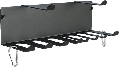  Rangement Mural De Salle De Sport, Organiseur D'équipement, étagère Montée Robuste De 11,4 Cm, Design Peu Encombrant, Système De Suspension Polyvalent Pour Entraînement à La Maison, Yoga, Entraînement