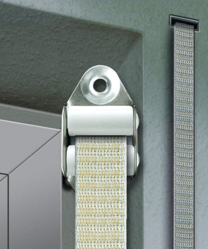  Schellenberg 51002 Standard Maxi Roller Shutter Belt Guide, 45 Mm, White