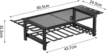  Porte-outils Mural En Acier Au Carbone Pour Outils électriques Et Ateliers