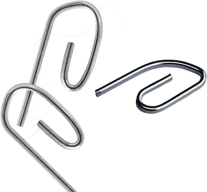  Lot De 50 Crochets De Rideaux Robustes Polyvalents Et Faciles à Installer Pour Améliorer L'esthétique De La Maison Dans Plusieurs Paramètres De Quincaillerie De Fenêtre De Bureau