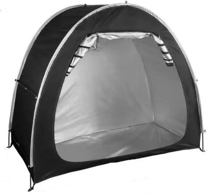  Abri De Rangement Pour Vélos, Tente Portable Et Imperméable Pour Vélos - Garage De Rangement Extérieur Pour Motos, Outils De Jardin Et Tondeuses à Gazon - Dimensions : 200 X 80 X 165 Cm - Du