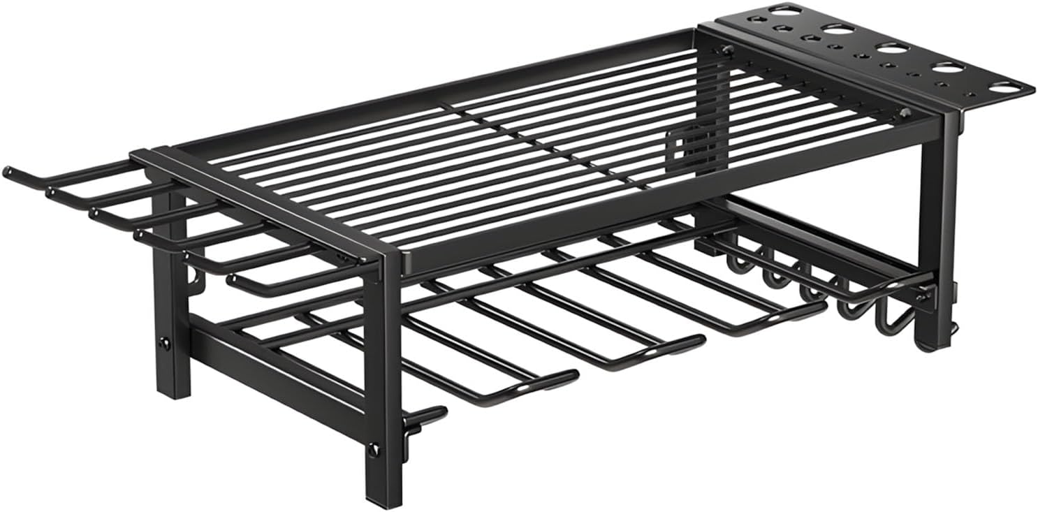  Support Mural Pour Outils électriques En Acier Robuste Pour Perceuses Et Accessoires, Garage, Atelier, Porte-outils Multifonction