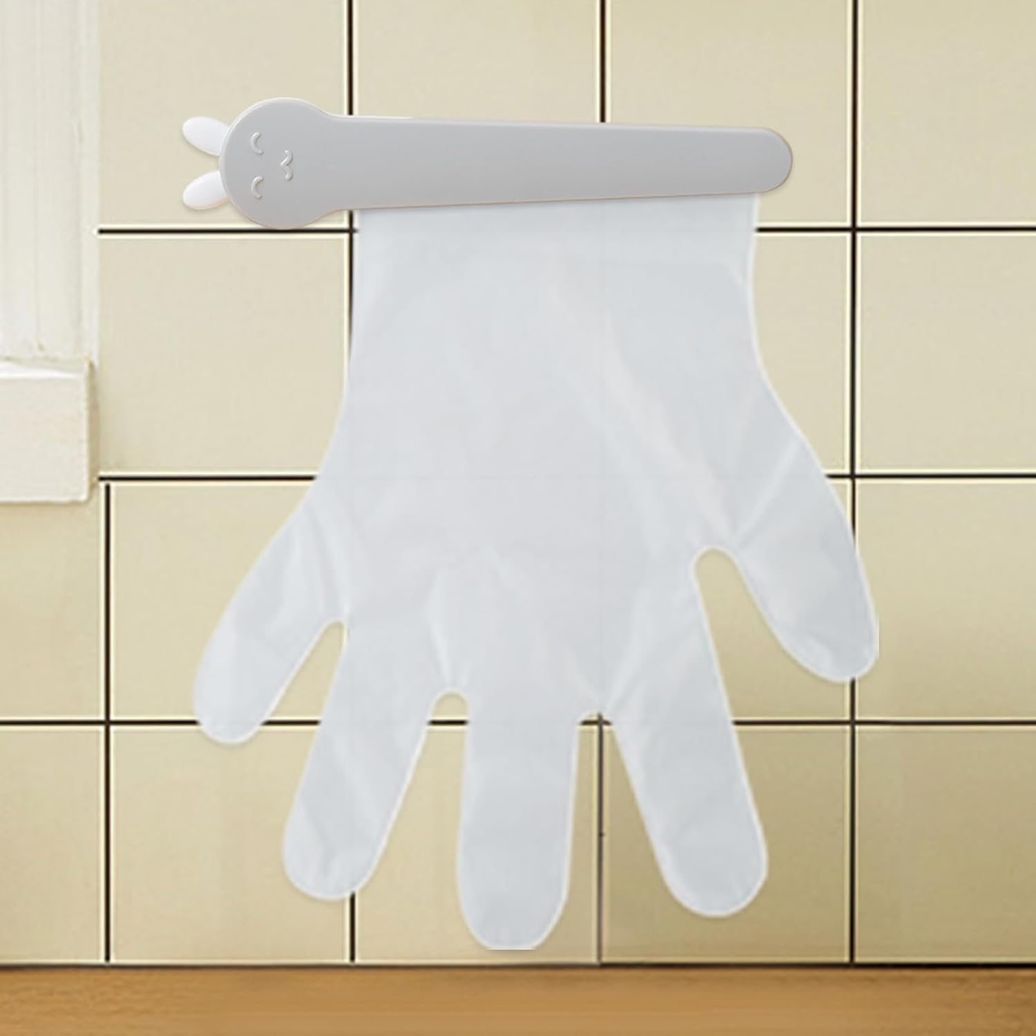  Porte-Gants Mural,Organisateur De Boîte à Gants | Clip Design Avec Adhésif Pour Cuisine, Placard, Garage, Bureau, Restaurant Ou Laboratoire