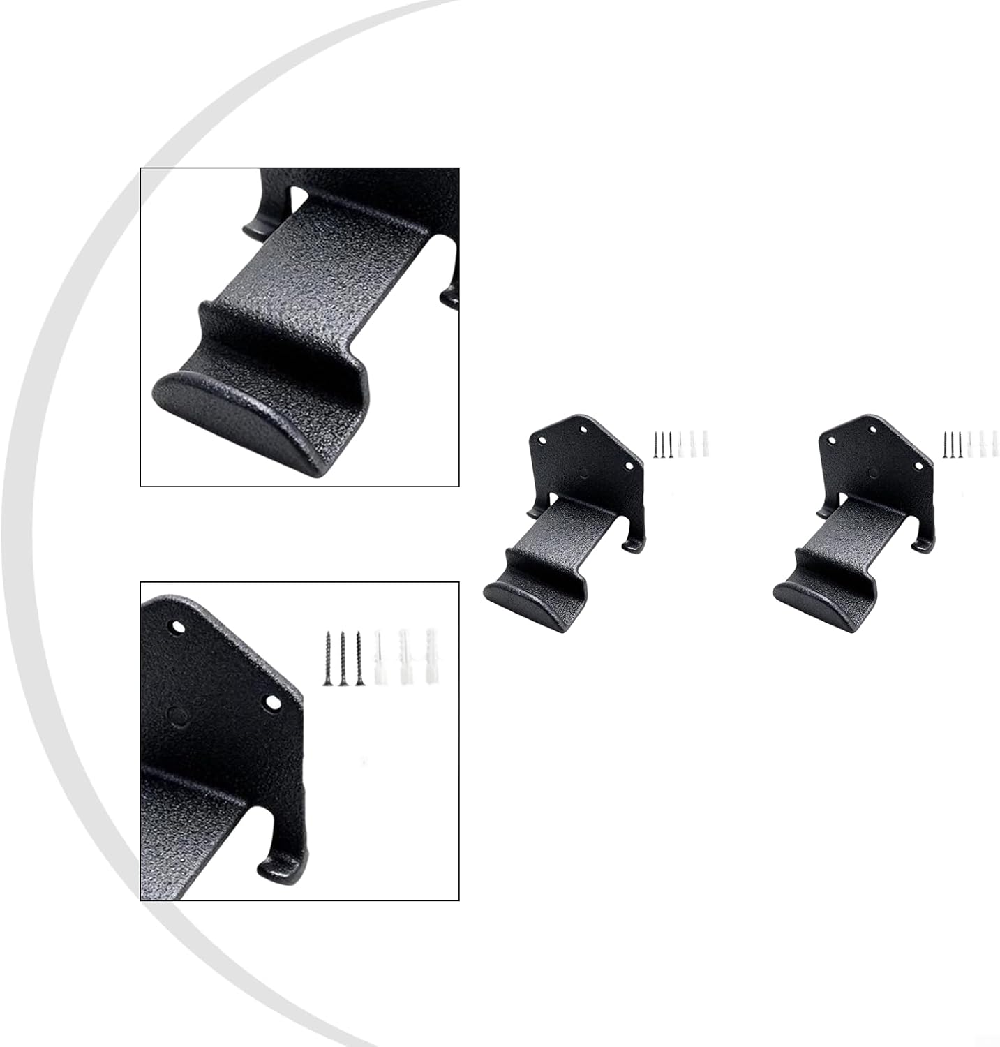  Lot De 2 Supports De Pulvérisateur Muraux Pour Souffleur De Sac à Dos, Porte-outils De Jardin Double Position Avec Couche De Protection, Solution De Rangement étanche Pour Patio, Pelouse