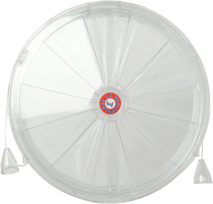  La Ventilazione AE200 Thermal Aerator For Window Opening And Closing Funicels, Diameter 210 Mm, Transparent Imitation Glass