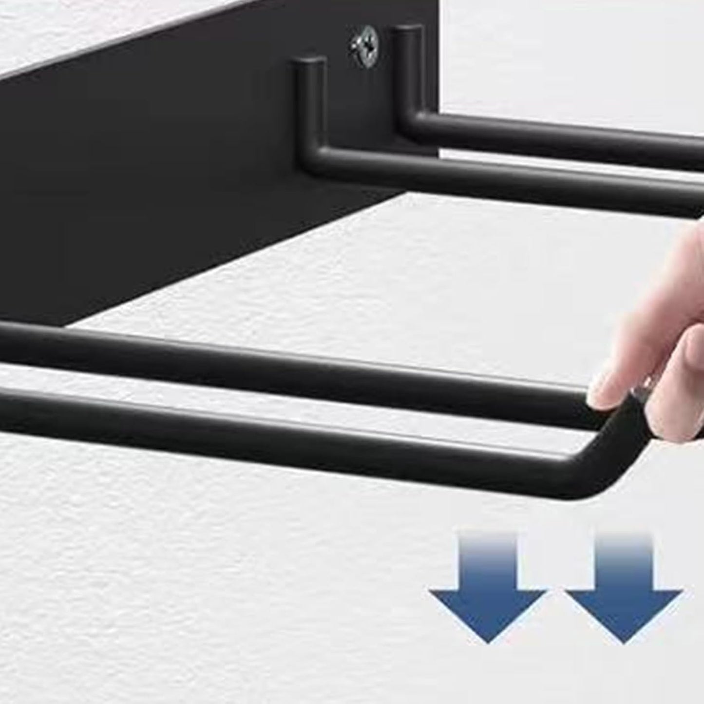  Generico Organisateur D'équipements De Garage Mural – Organisateur Mural Haute Capacité De Charge 109 Kg – Porte-volet Pour Pelle Et Outils De Jardin | Pour Garage