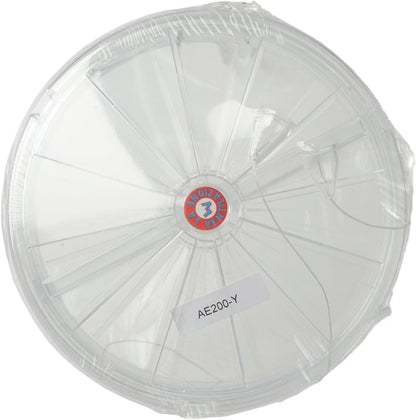  La Ventilazione AE200 Thermal Aerator For Window Opening And Closing Funicels, Diameter 210 Mm, Transparent Imitation Glass