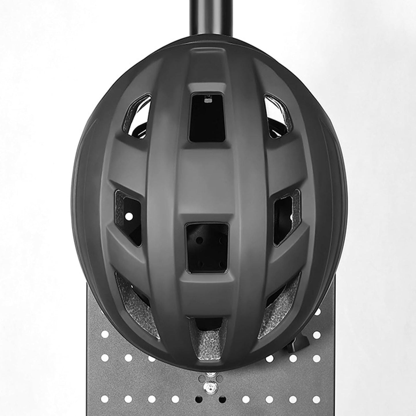  Support De Panneau Perforé En Aluminium, Support De Rangement Pour équipement De Vélo, Support De Casque De 45,7 X 30,5 Cm Avec Construction Solide, Organisateur En Avec Cadre Stable