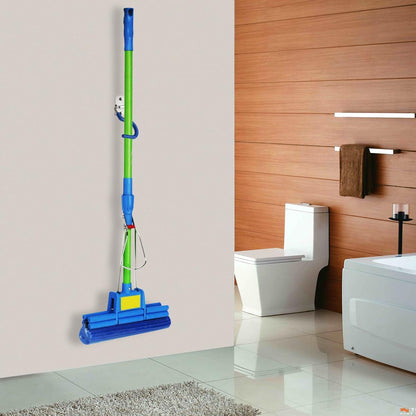  VICASKY Porte-serpillière En Acier Inoxydable 304 S-courbé 3 Pcs Support Mural Anti-glissement Organisateur D'outils
